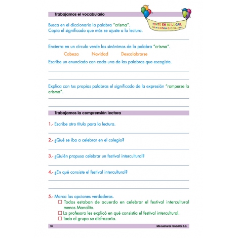 Mis lecturas favoritas 6.3