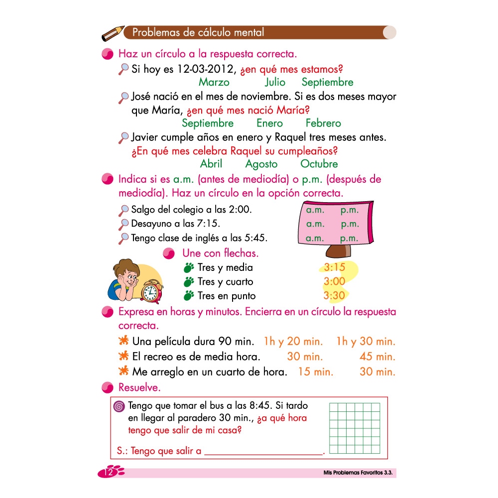 Mis problemas favoritos 3.3