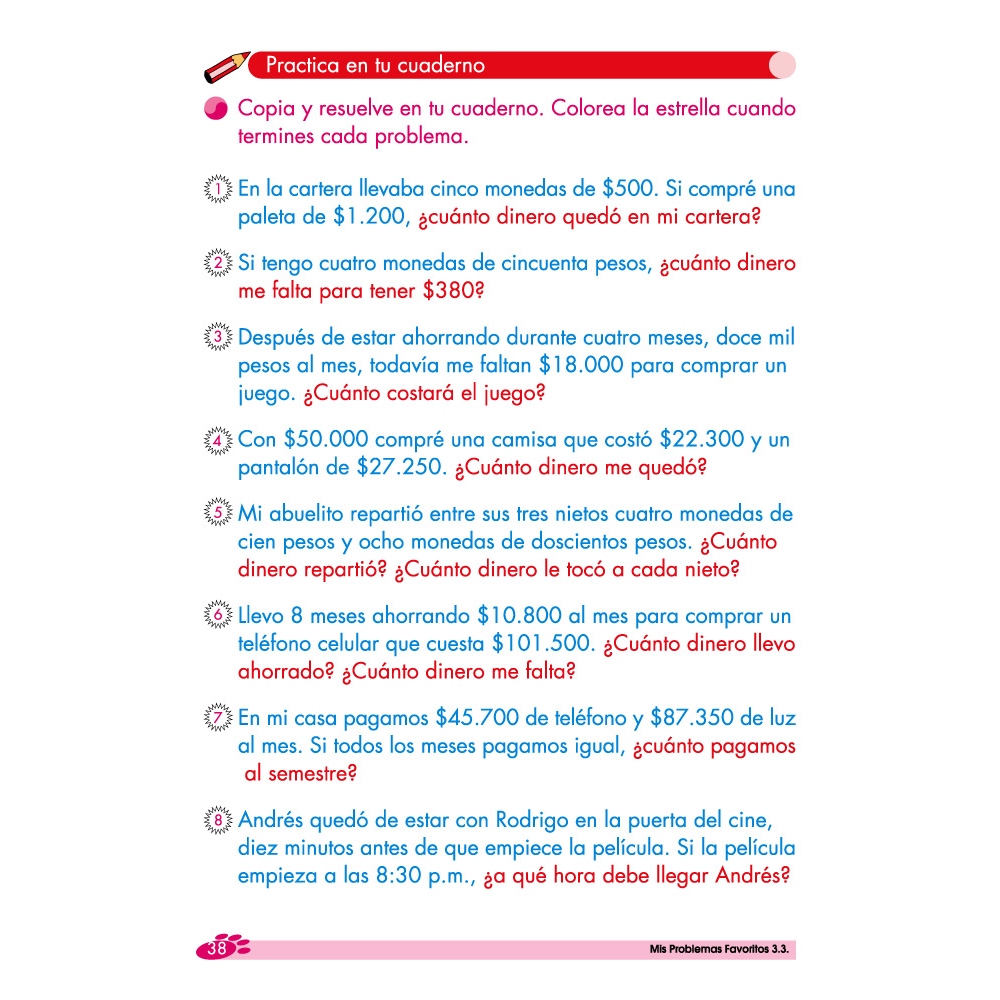 Mis problemas favoritos 3.3