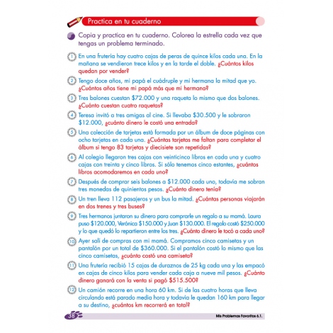 Mis problemas favoritos 6.1