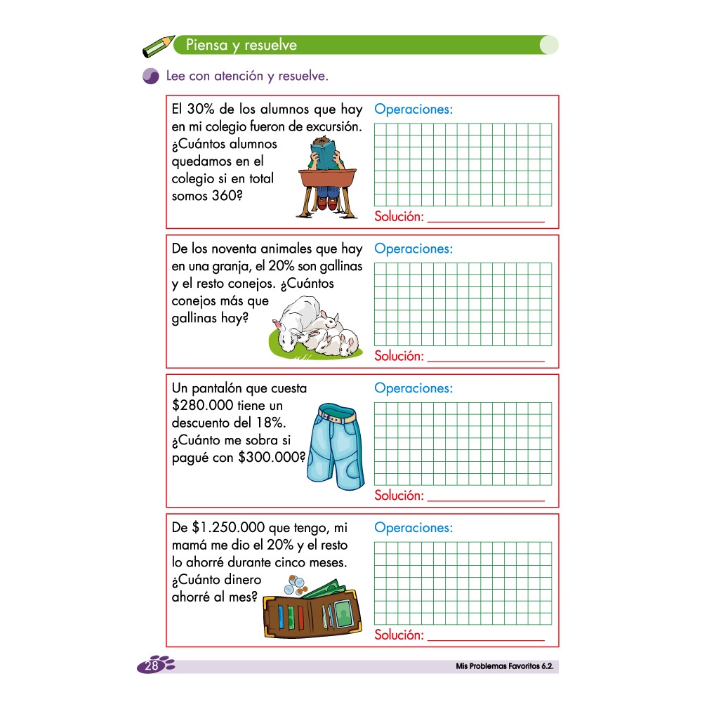 Mis problemas favoritos 6.2