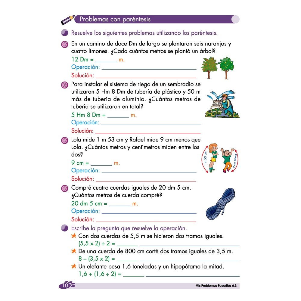 Mis problemas favoritos 6.3