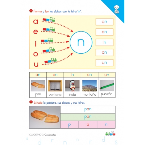 Cono-fonos 3: ¡Sé leer y escribir!