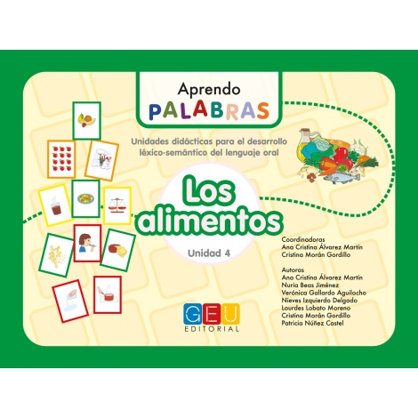 Aprendo palabras. Unidad 4: Los alimentos