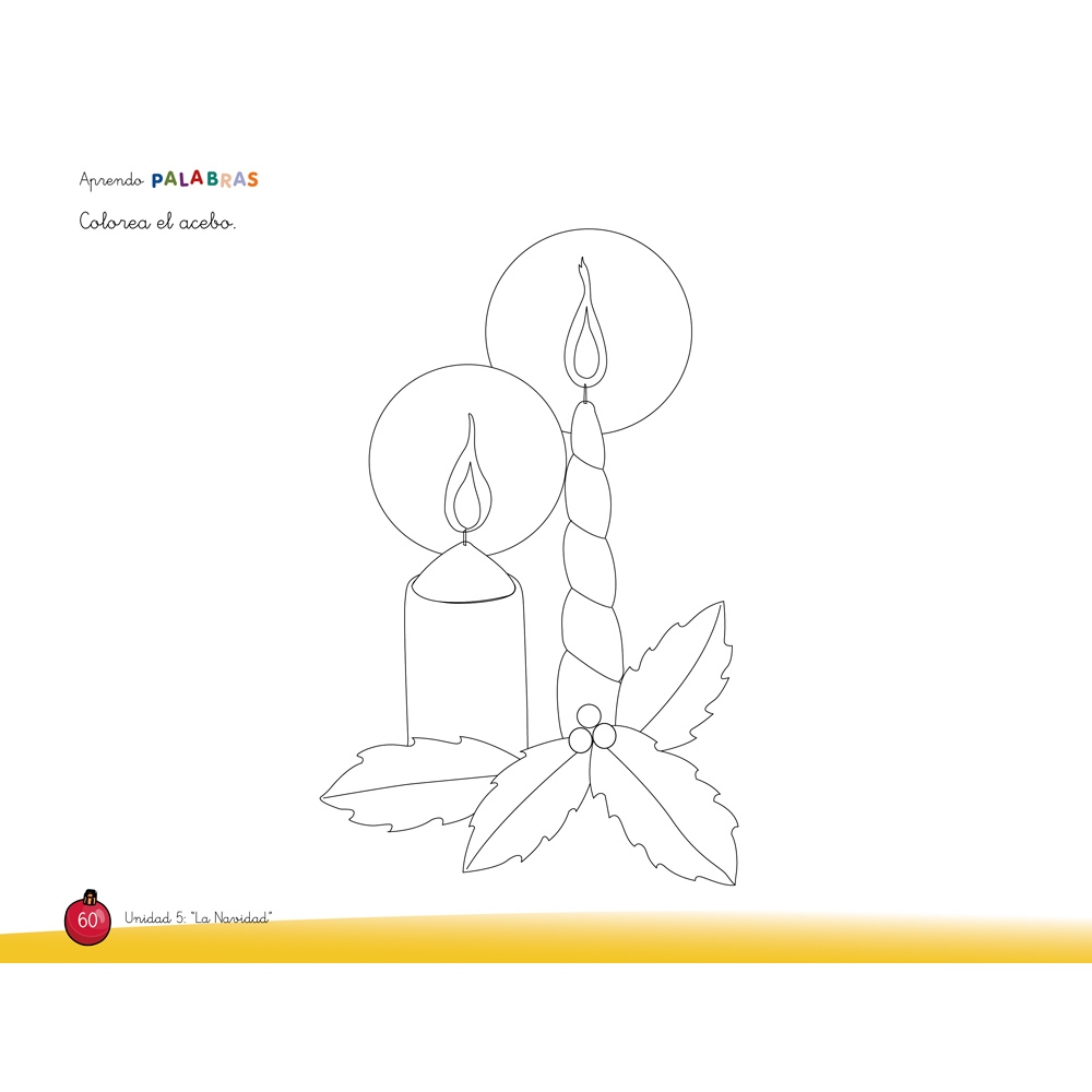 Aprendo palabras. Unidad 5: La Navidad