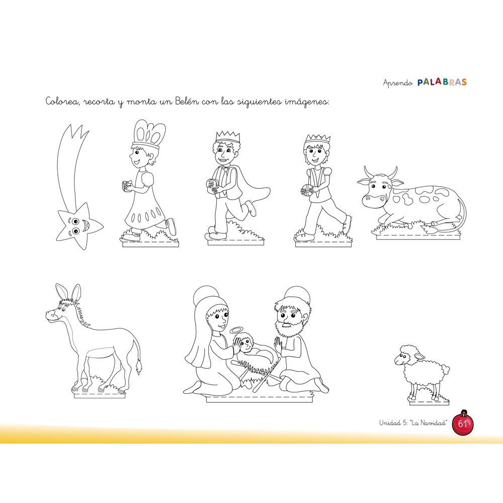 Aprendo palabras. Unidad 5: La Navidad