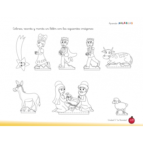 Aprendo palabras. Unidad 5: La Navidad