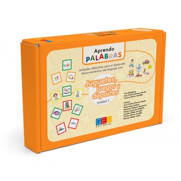 Aprendo palabras. Unidad 7: Juguetes, juegos y deportes
