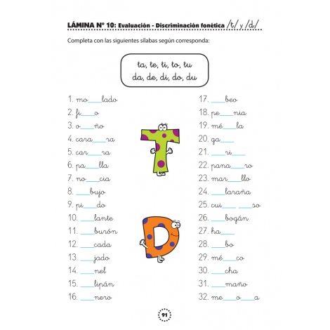 Sustitución de letras en la escritura