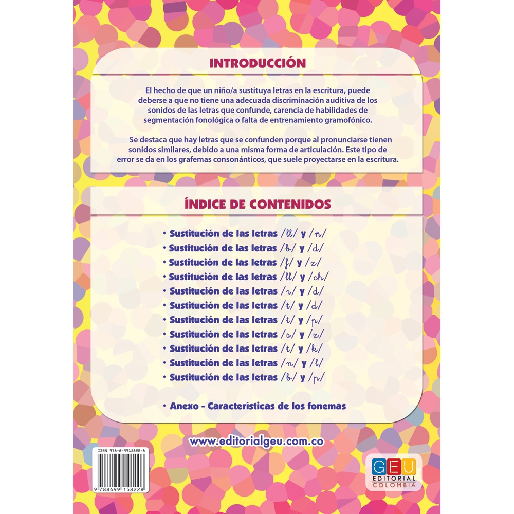 Sustitución de letras en la escritura