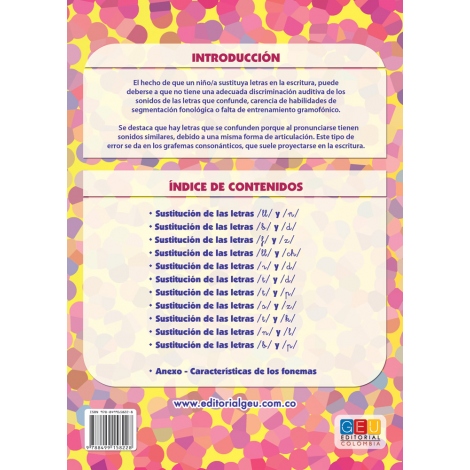 Sustitución de letras en la escritura