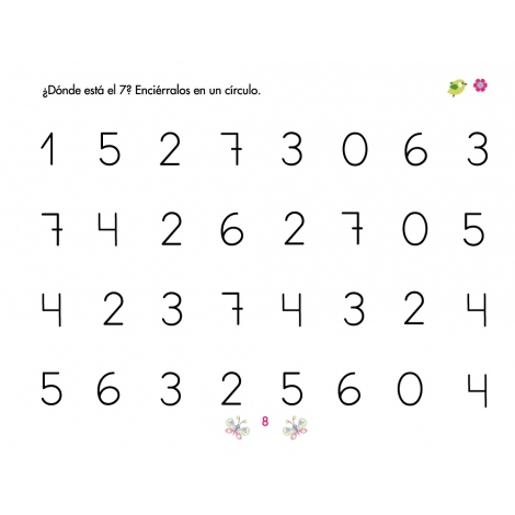 Matemáticas en Educación Preescolar 2