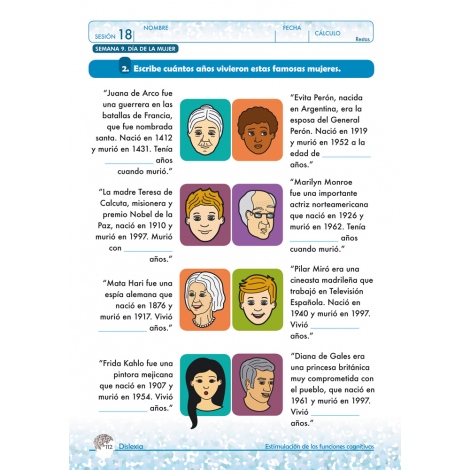 Dislexia. Cuaderno 2 · Niños