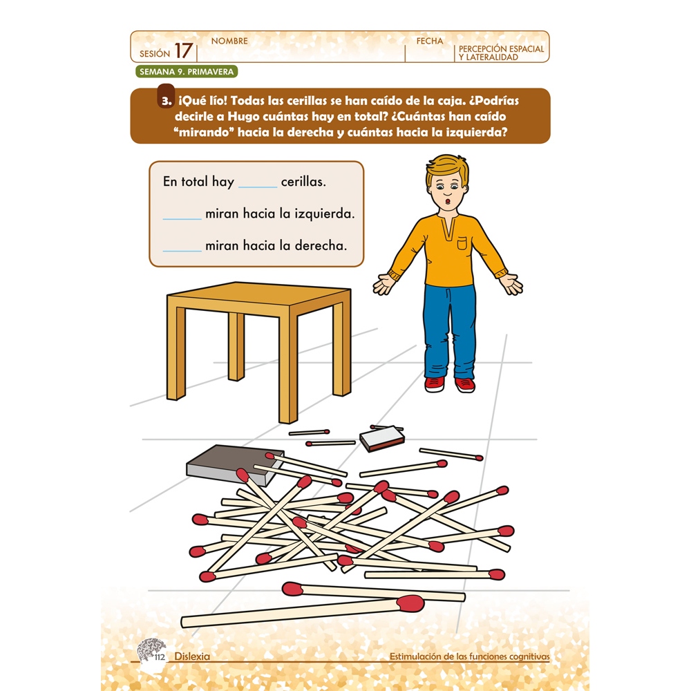 Dislexia. Cuaderno 3 · Niños