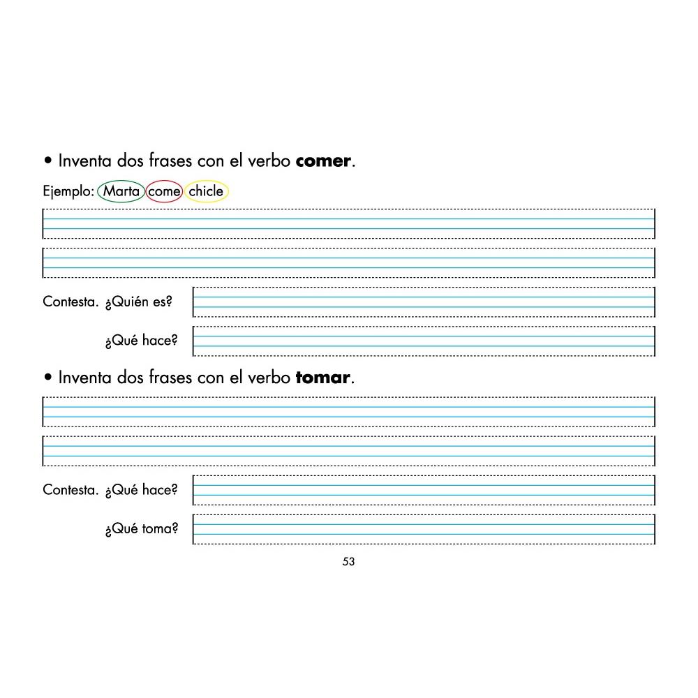 Cuaderno de lectoescritura para el alumno 1 · Enséñame a hablar Cuaderno de lectoescritura para el alumno 1 · Enséñame a hablar