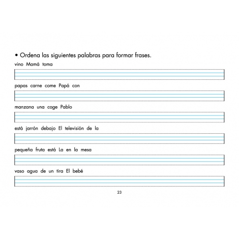 Cuaderno de lectoescritura para el alumno 4 · Enséñame a hablar Cuaderno de lectoescritura para el alumno 4 · Enséñame a hablar