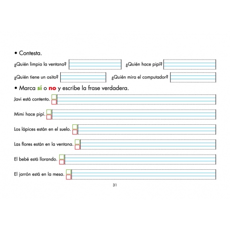 Cuaderno de lectoescritura para el alumno 4 · Enséñame a hablar Cuaderno de lectoescritura para el alumno 4 · Enséñame a hablar