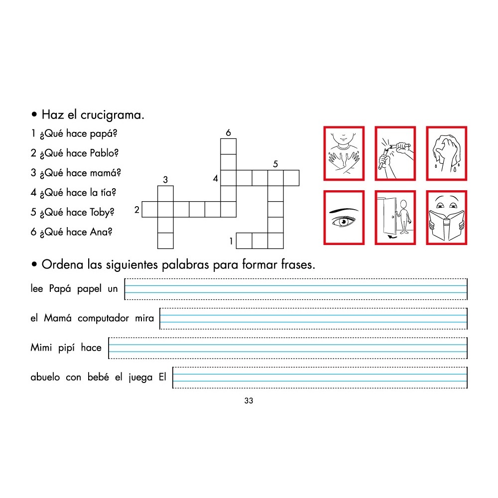 Cuaderno de lectoescritura para el alumno 4 · Enséñame a hablar Cuaderno de lectoescritura para el alumno 4 · Enséñame a hablar