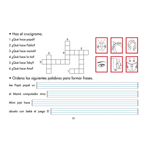 Cuaderno de lectoescritura para el alumno 4 · Enséñame a hablar Cuaderno de lectoescritura para el alumno 4 · Enséñame a hablar