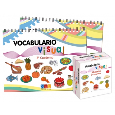 Cuaderno de vocabulario visual: Alimentos