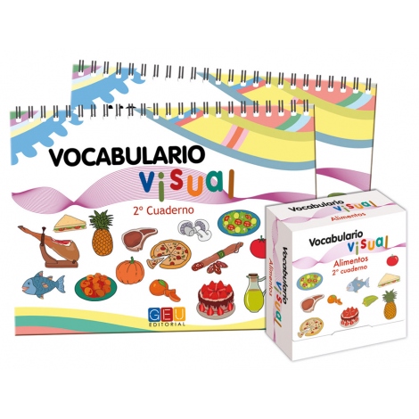 Cuaderno de vocabulario visual: Alimentos