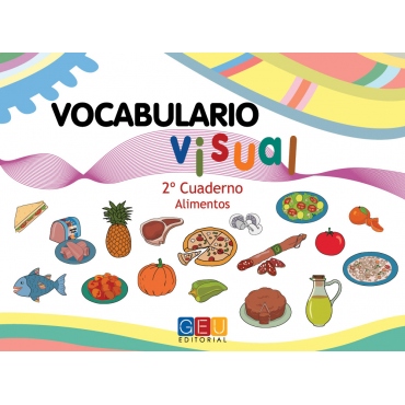 Cuaderno de vocabulario visual: Alimentos 2