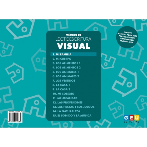 Método de lectoescritura visual 1: Mi familia