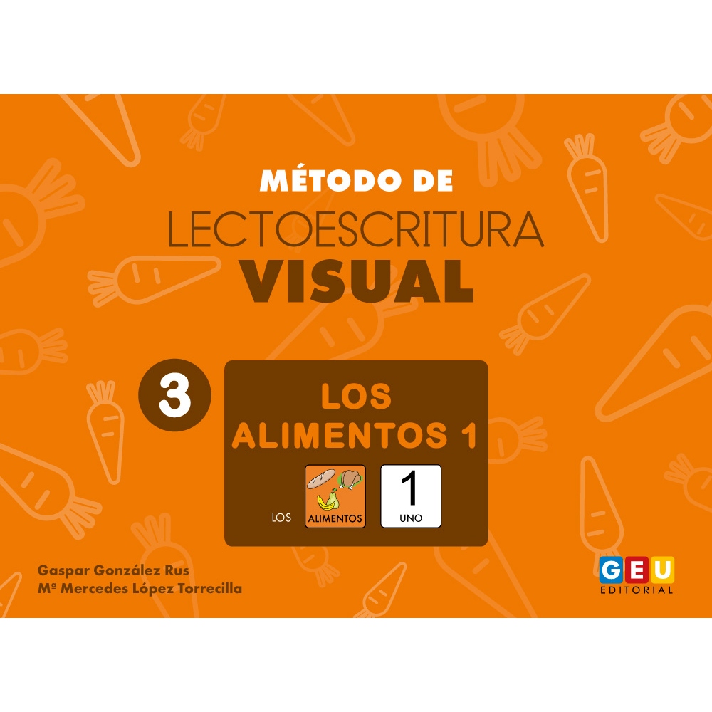 Método de lectoescritura visual 3: Los alimentos 1