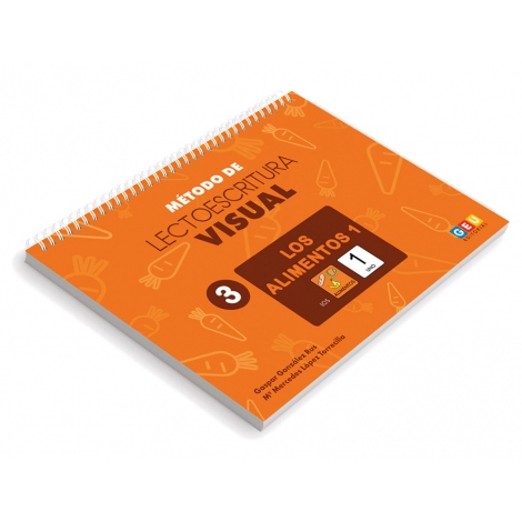 Método de lectoescritura visual 3: Los alimentos 1