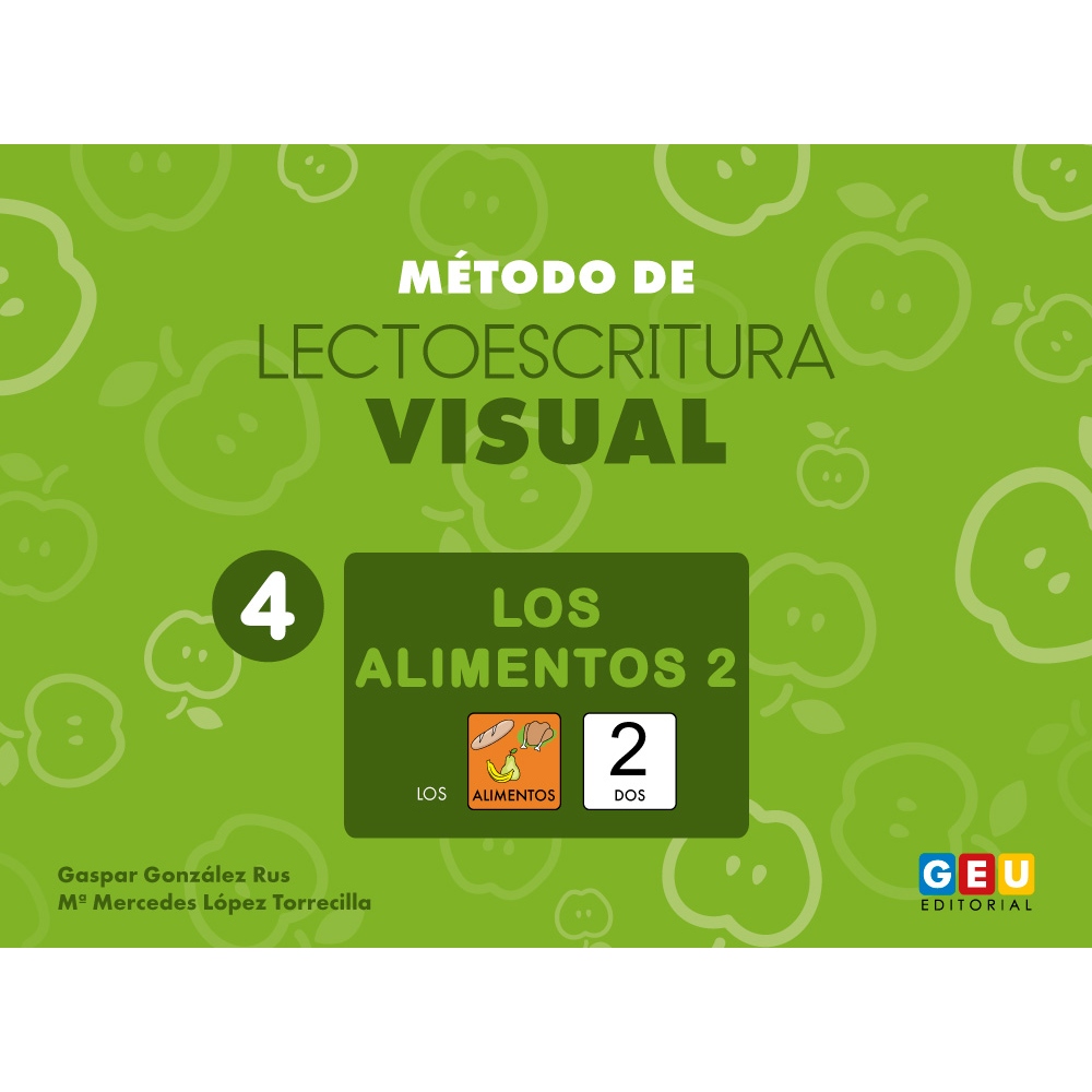 Método de lectoescritura visual 4: Los alimentos 2