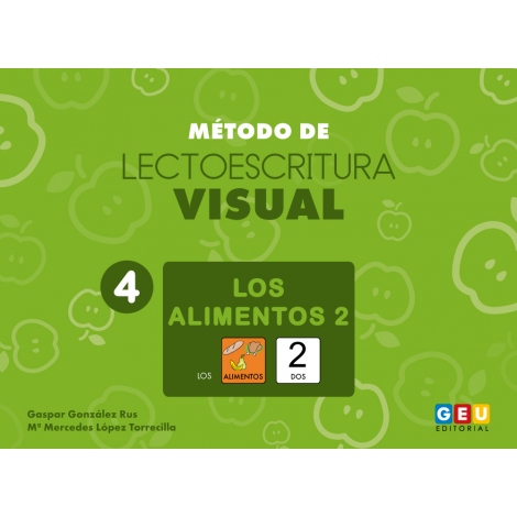Método de lectoescritura visual 4: Los alimentos 2