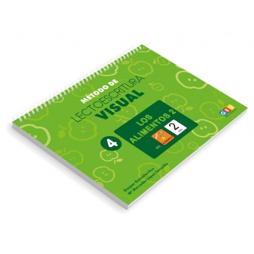 Método de lectoescritura visual 4: Los alimentos 2