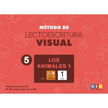 Método de lectoescritura visual 5: Los animales 1 2