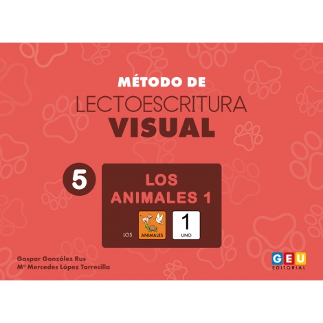Método de lectoescritura visual 5: Los animales 1
