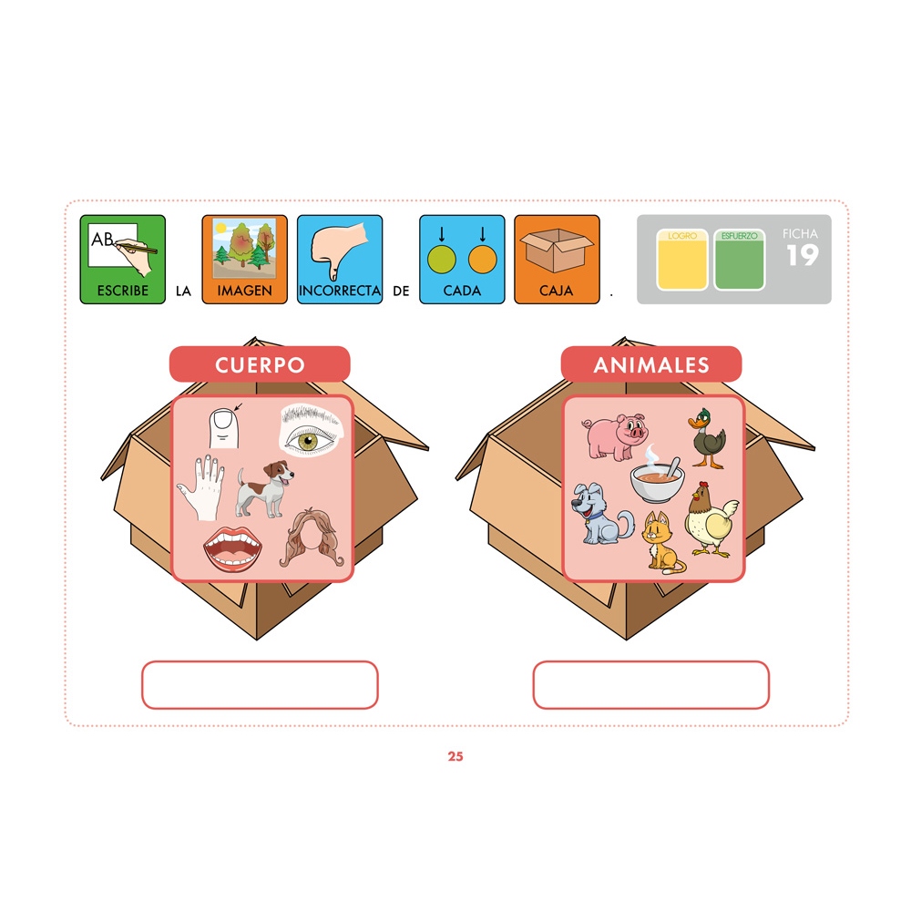 Método de lectoescritura visual 5: Los animales 1