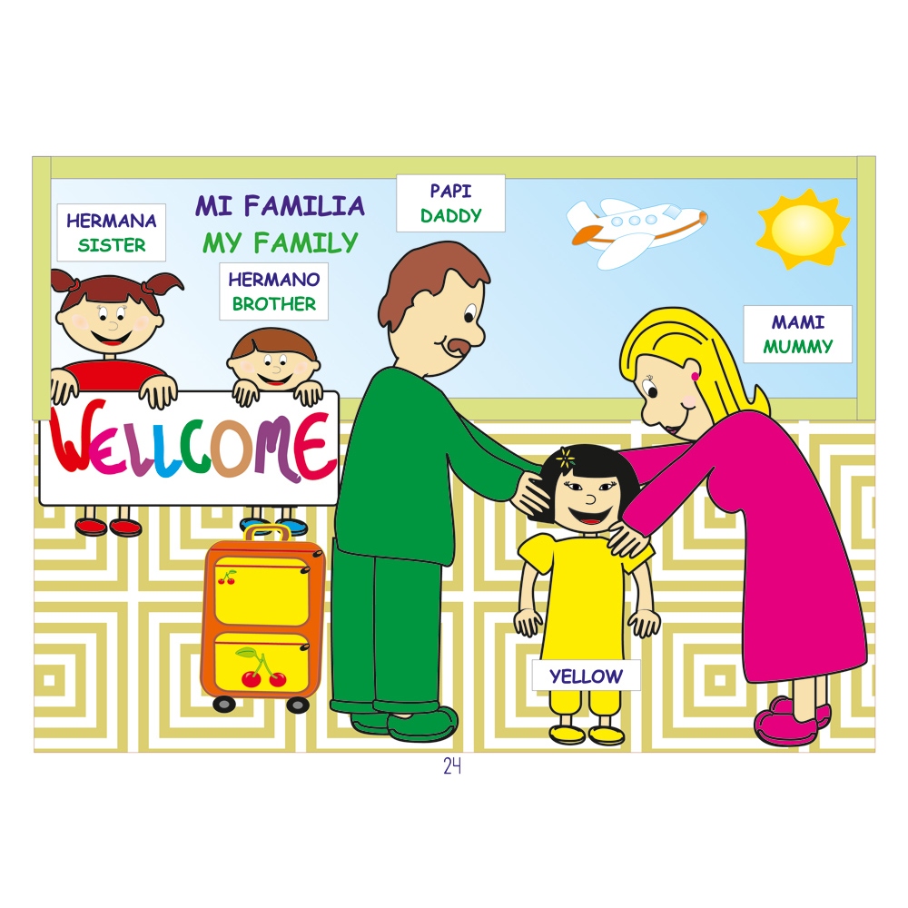 Aprendo inglés con mi amiga Yellow