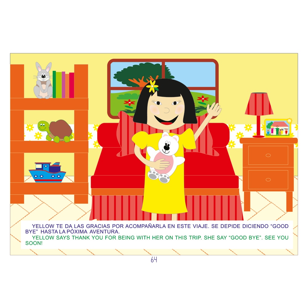 Aprendo inglés con mi amiga Yellow