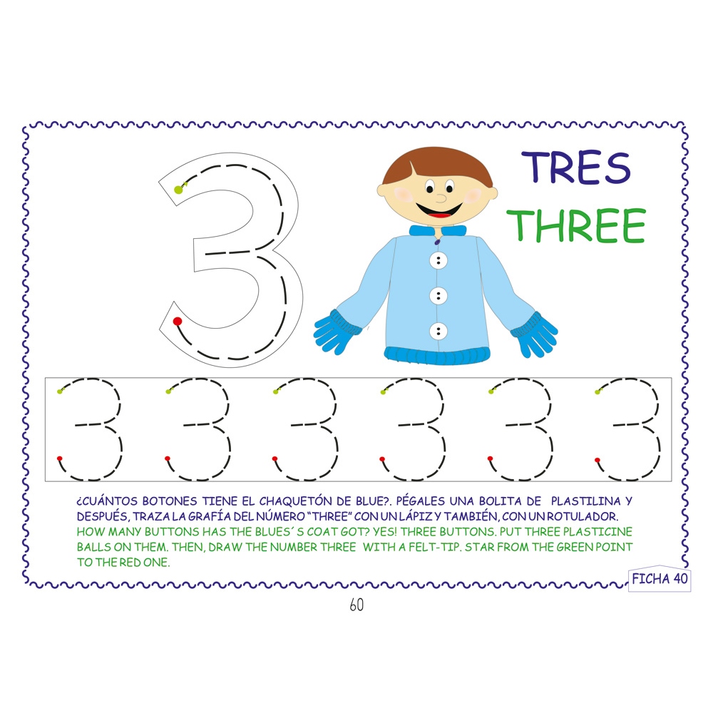 Aprendo inglés con mi amigo Blue