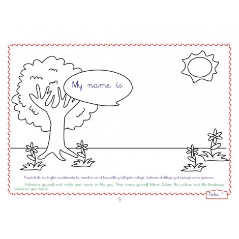 Aprendo inglés con mi amiga Red