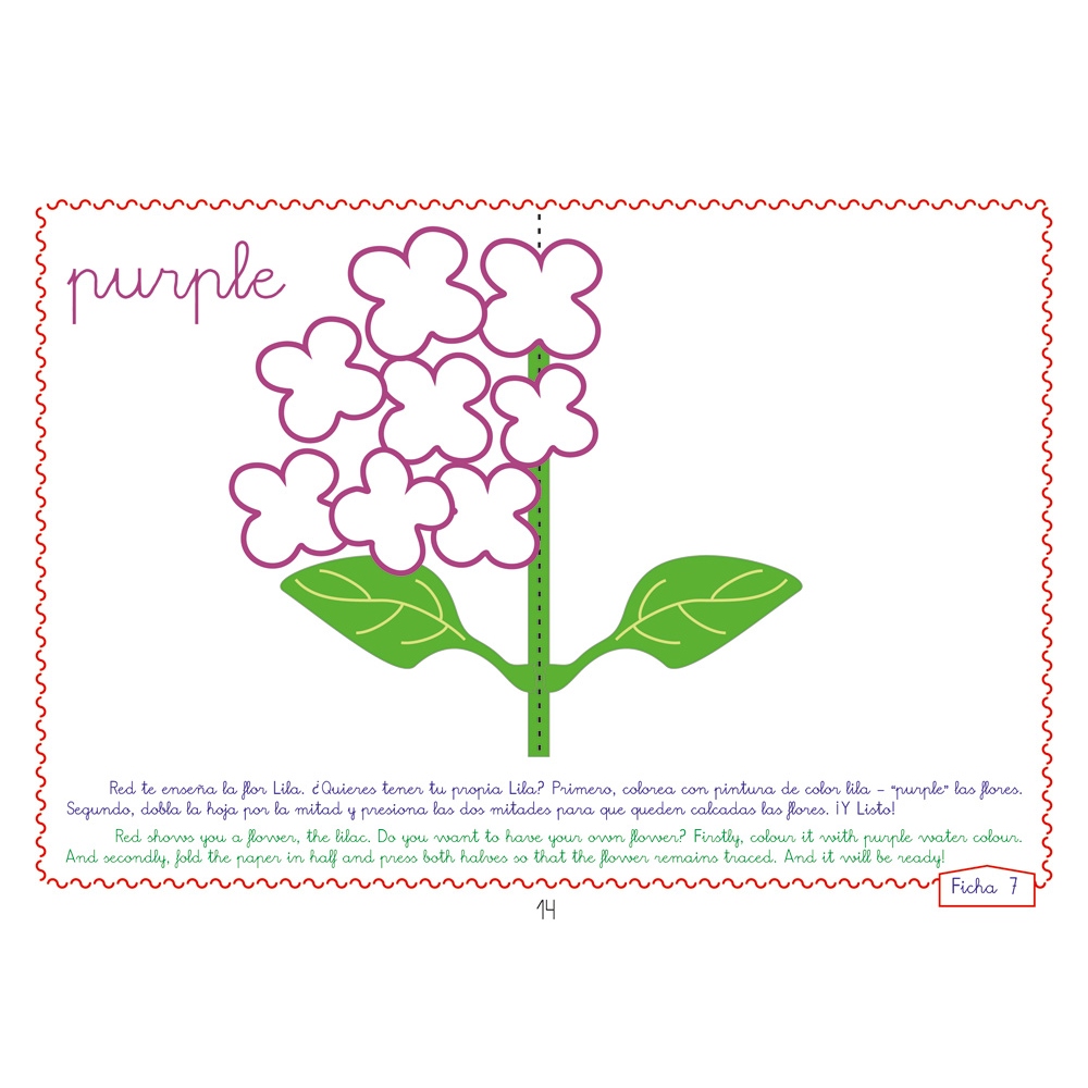 Aprendo inglés con mi amiga Red