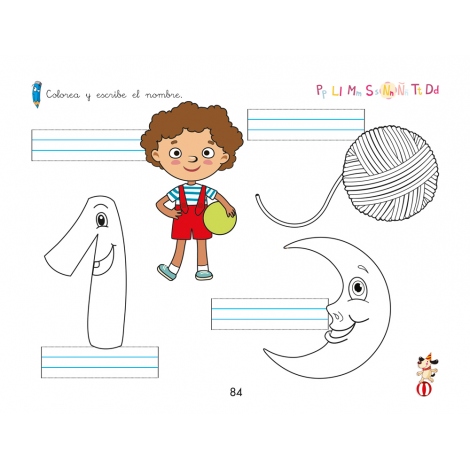 Mis primeras letras: Consonantes 1