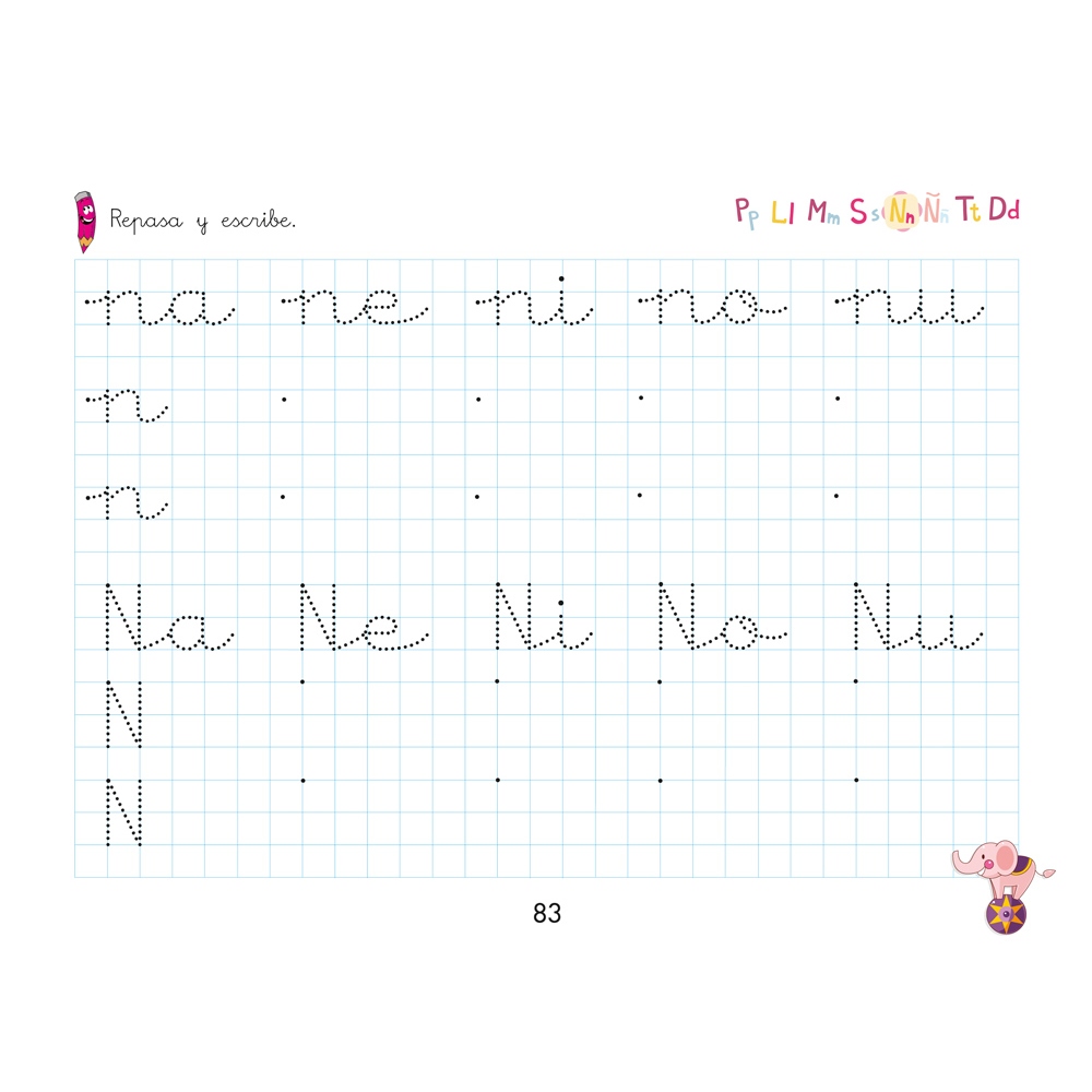 Mis primeras letras: Consonantes 1