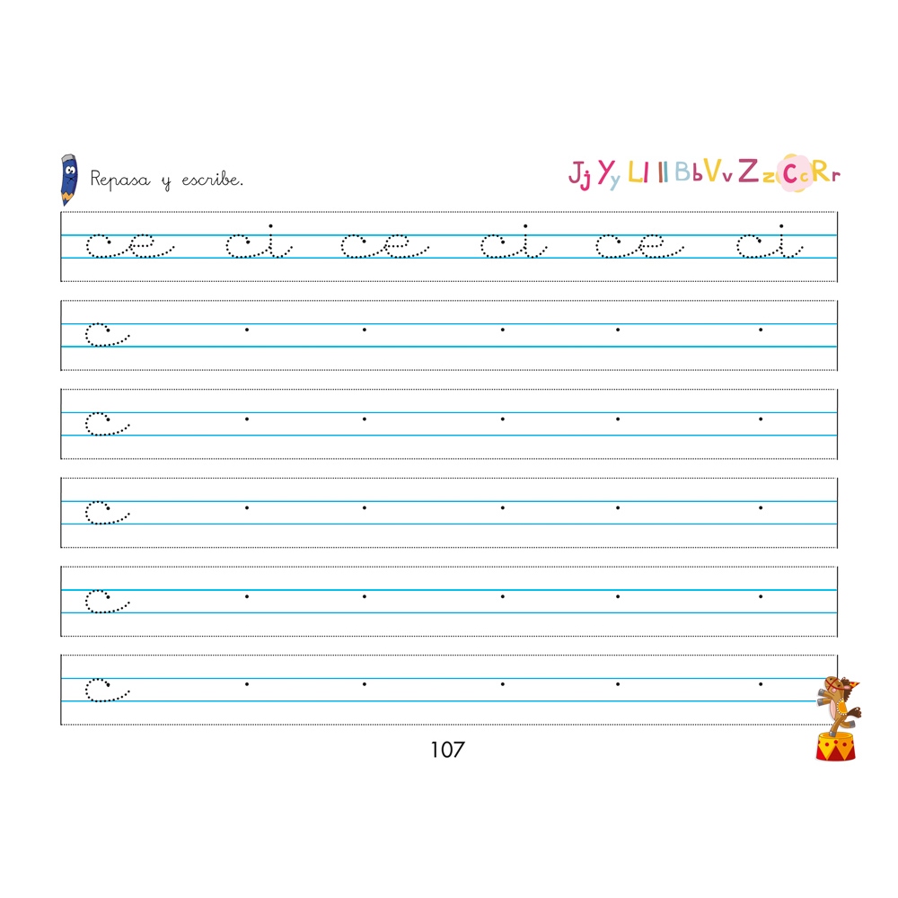 Mis primeras letras: Consonantes 2