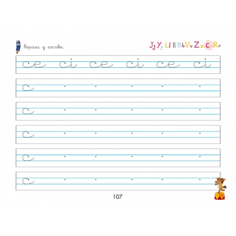 Mis primeras letras: Consonantes 2