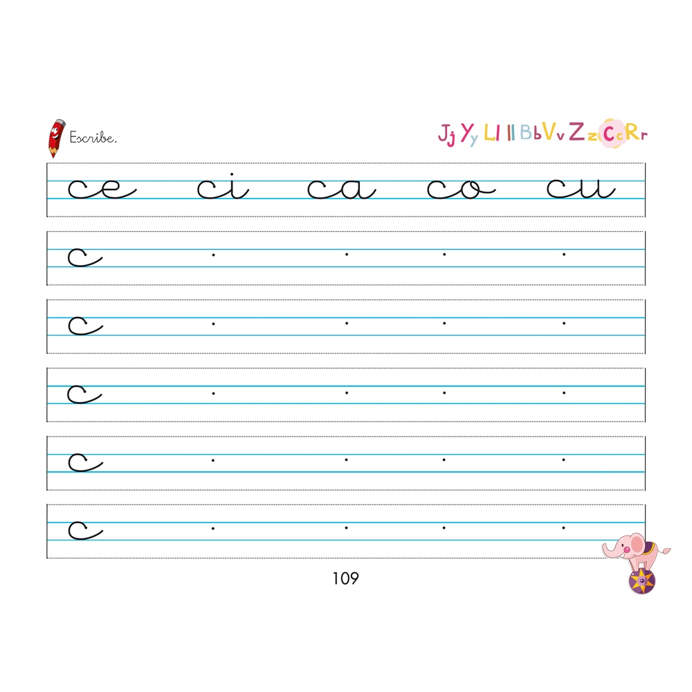 Mis primeras letras: Consonantes 2