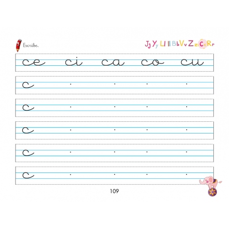 Mis primeras letras: Consonantes 2