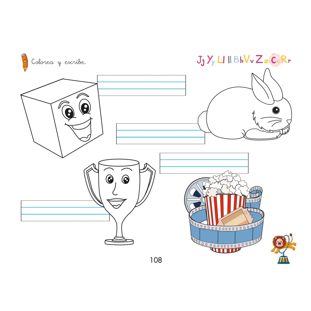 Mis primeras letras: Consonantes 2