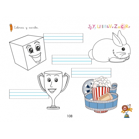 Mis primeras letras: Consonantes 2