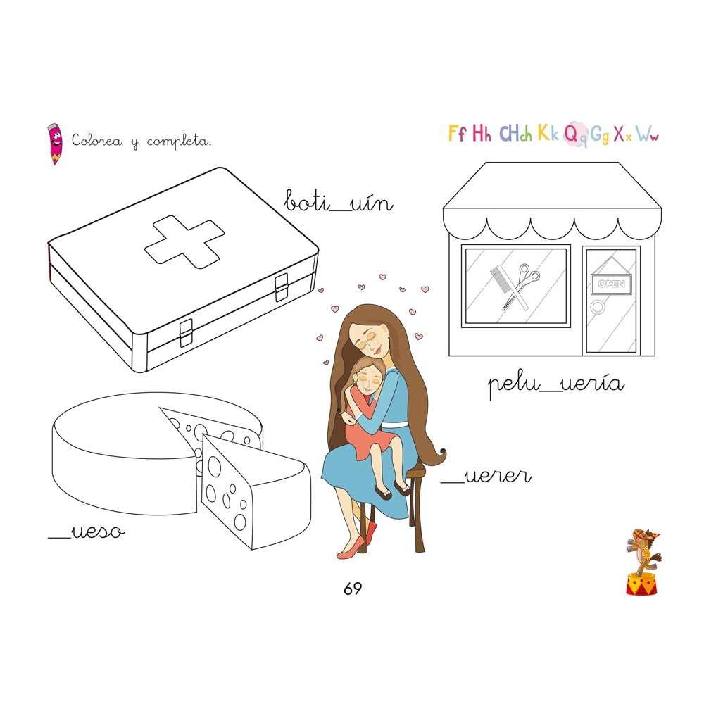 Mis primeras letras: Consonantes 3