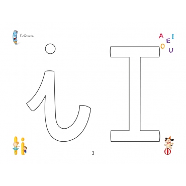 Mis primeras letras: Vocales 2